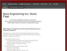 Tablet Screenshot of nessengr.com
